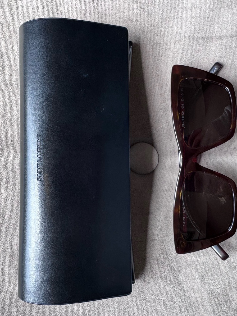 YSL 276 Mica Cat Eye Sunglasses - Picture 9 of 10